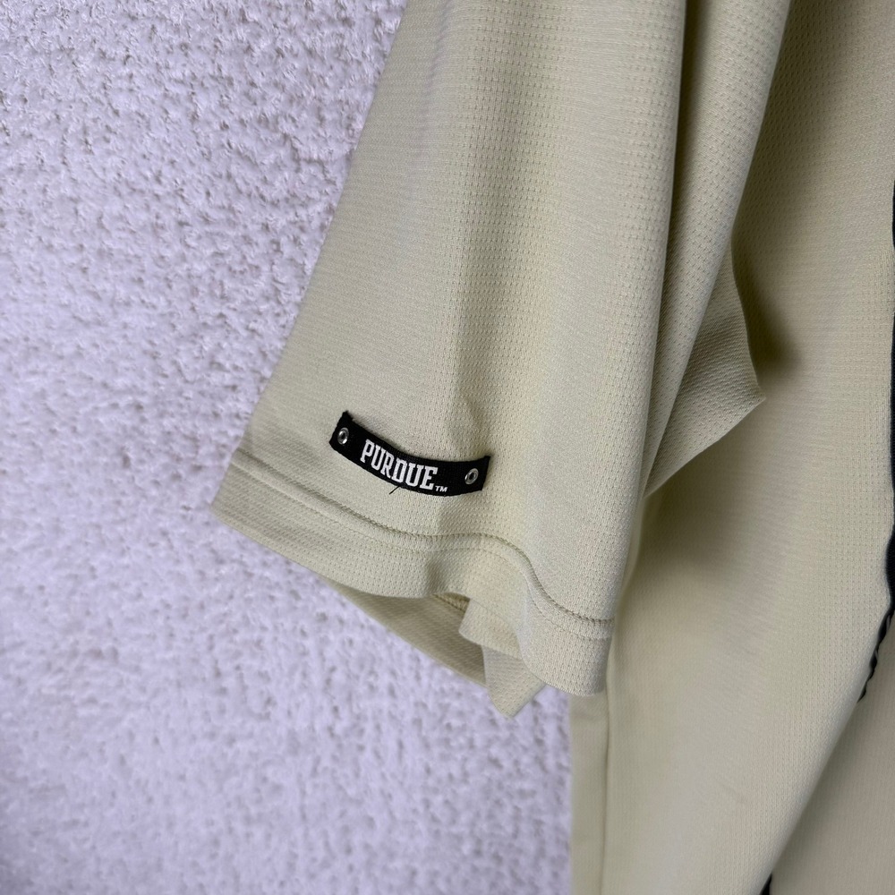 Nike Purdue Boilermakers NCAA Polo Shirt Mens XL Dri-Fit Golf - Picture 4 of 9